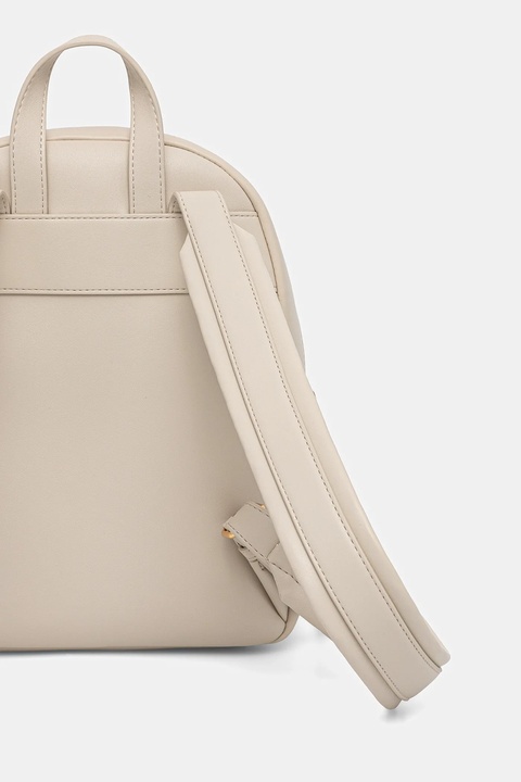 Love Moschino plecak damski kolor beżowy mały gładki JC4037PP1NLC0110 - zdjęcie produktu nr 2