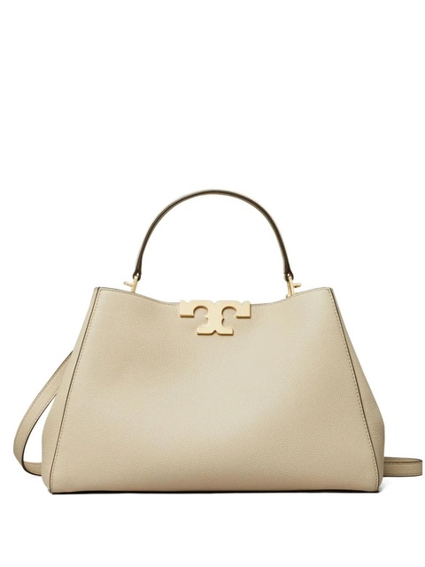 Tory Burch double-handle logo satchel - Neutrals - zdjęcie produktu nr 1