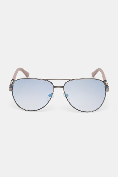 Kurt Geiger London okulary przeciwsłoneczne MAYFAIR damskie kolor srebrny 4040263999 - zdjęcie produktu nr 1