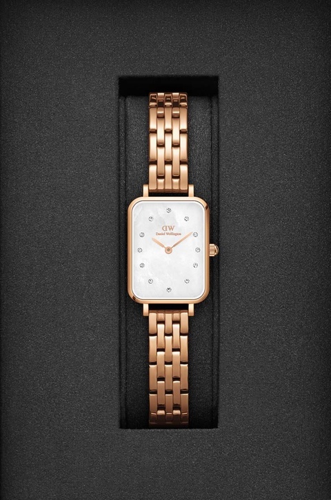 Daniel Wellington zegarek Quadro Lumine Quadro Lumine damski kolor złoty - zdjęcie produktu nr 2