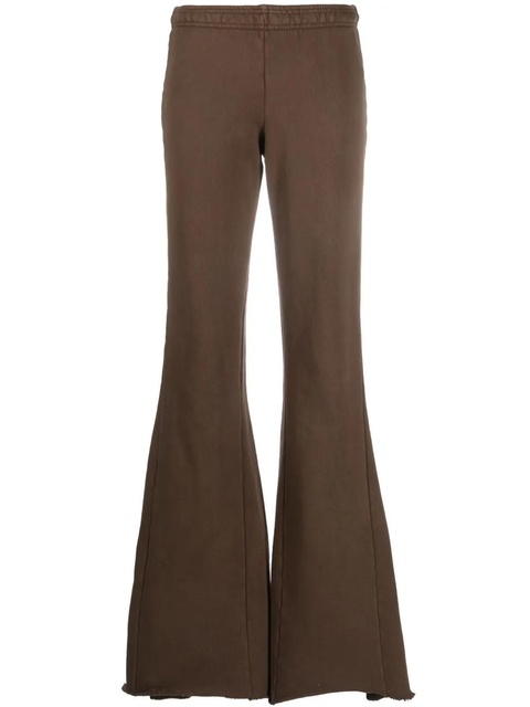 ENTIRE STUDIOS washed-effect flared trousers - Brown - zdjęcie produktu nr 1