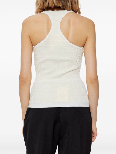 Jacquemus Scala tank top - White - zdjęcie produktu nr 2