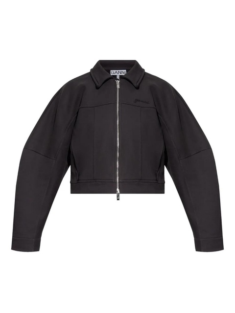 GANNI cotton jacket - Grey - zdjęcie produktu nr 1