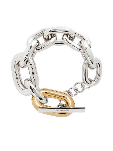 Rabanne chain-link oval-link bracelet - Silver - zdjęcie produktu nr 1