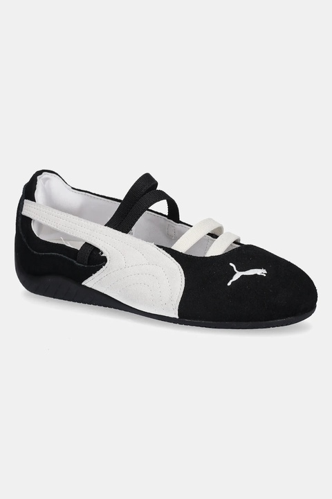 Puma baleriny zamszowe Speedcat Ballet kolor czarny 401287 - zdjęcie produktu nr 1