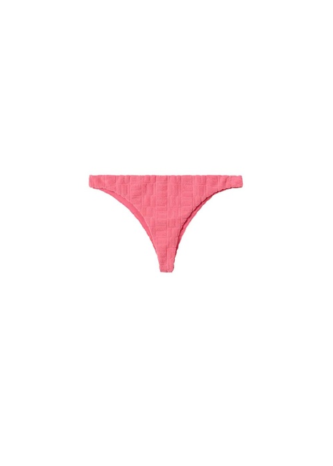 Figi bikini z teksturowanej tkaniny - zdjęcie produktu nr 2