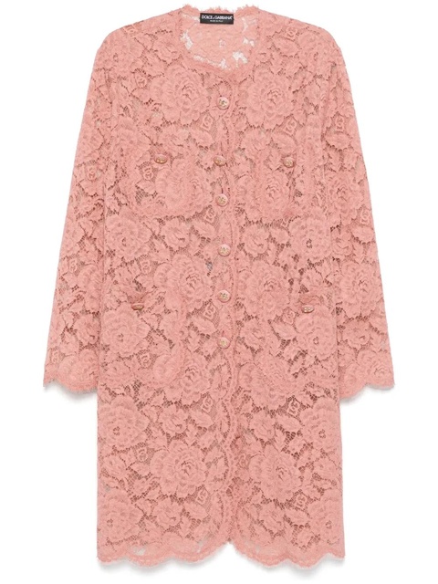 Dolce & Gabbana DNA lace coat - Pink - zdjęcie produktu nr 1