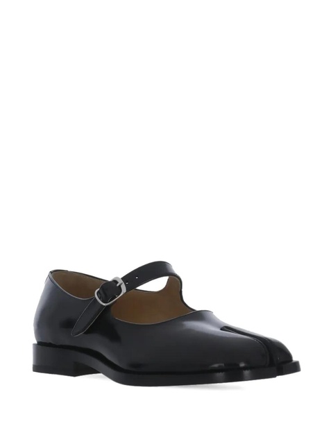 Maison Margiela Tabi buckle leather flat shoes - Black - zdjęcie produktu nr 2