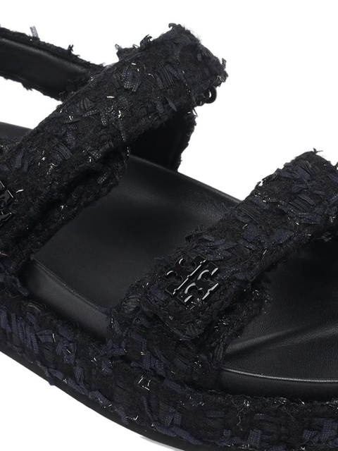 Tory Burch logo open toe sandals - Blue - zdjęcie produktu nr 2