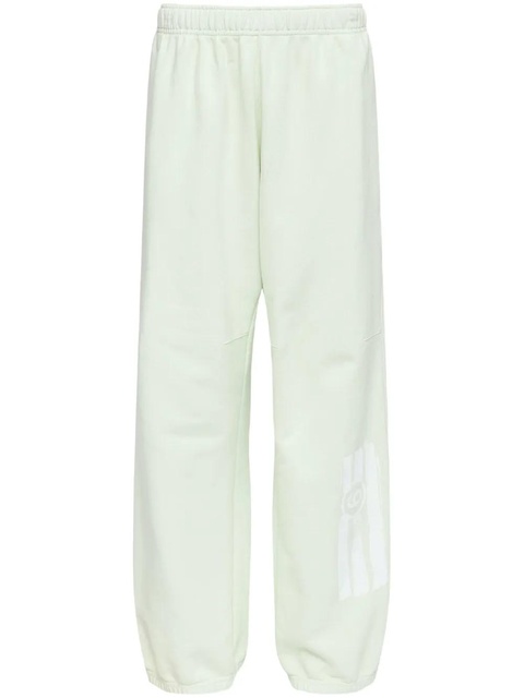 MM6 Maison Margiela Numbers-motif track pants - Green - zdjęcie produktu nr 2