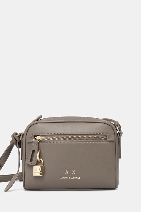 Armani Exchange torebka kolor szary XW000303 AF12040 - zdjęcie produktu nr 1