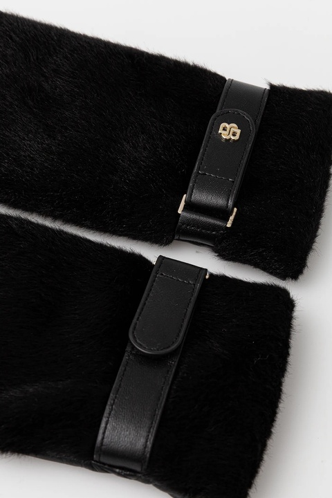 BOSS rękawiczki damskie kolor czarny 50551632 - zdjęcie produktu nr 1