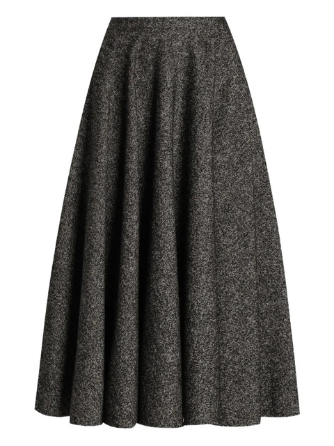 Dolce & Gabbana flared midi skirt - Black - zdjęcie produktu nr 1