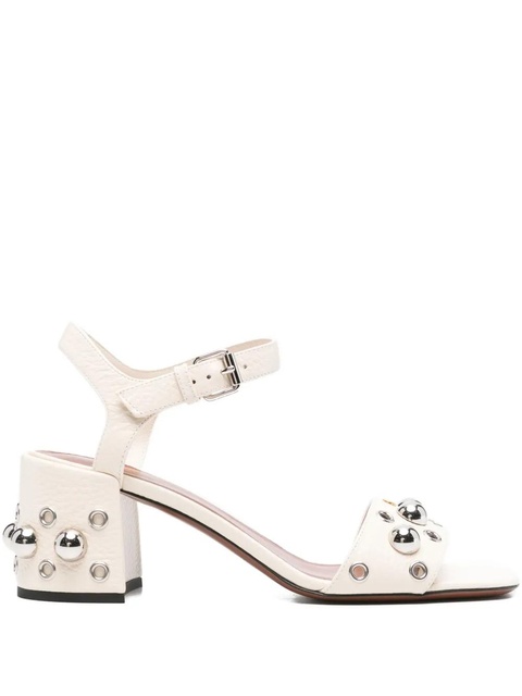 Valentino Garavani 65mm Nellcôte ankle-strap sandals - Neutrals - zdjęcie produktu nr 1