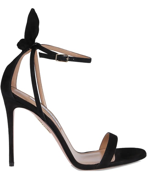 Aquazzura 105mm bow-embellished pumps - Black - zdjęcie produktu nr 2