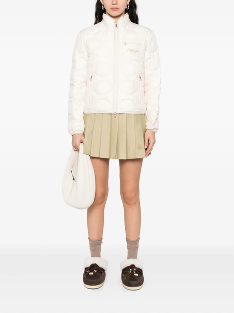 Moncler quilted zip-front jacket - Neutrals - zdjęcie produktu nr 1