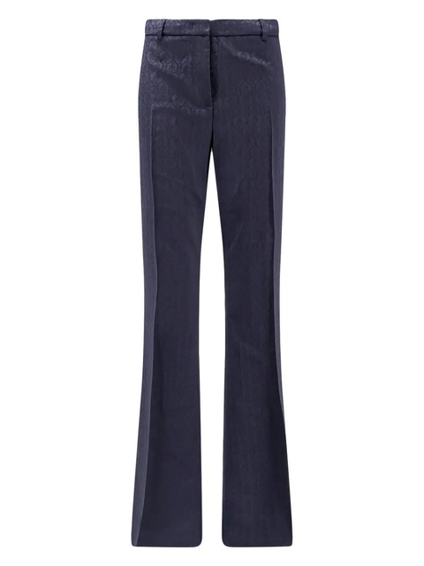 ETRO paisley-pattern flared trousers - Blue - zdjęcie produktu nr 1