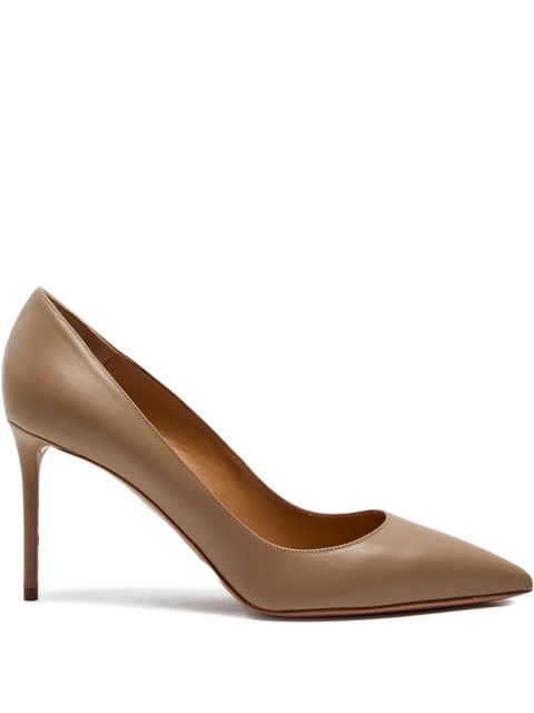 Aquazzura 85mm Purist pump - Brown - zdjęcie produktu nr 1