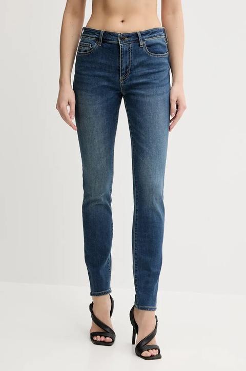Armani Exchange jeansy damskie kolor niebieski XW000123 AF10865 - zdjęcie produktu nr 1
