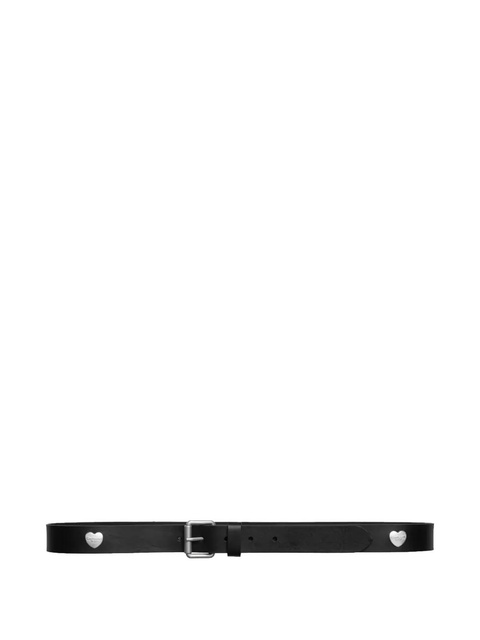Carhartt WIP Tylor heart-plaque leather belt - Black - zdjęcie produktu nr 1