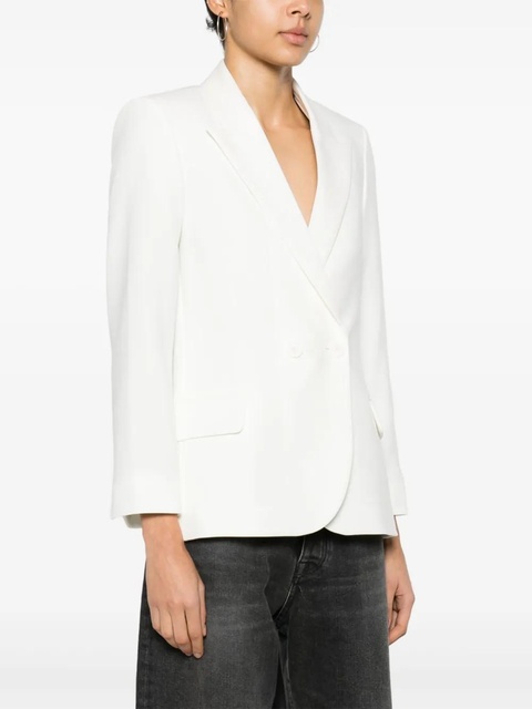 Zadig&Voltaire Visit crystal-embellished blazer - White - zdjęcie produktu nr 2