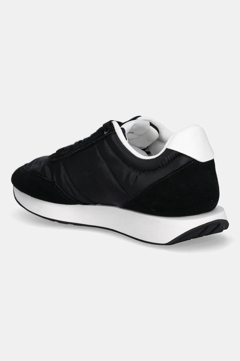 Calvin Klein sneakersy RETRO RUNNER LACE UP NYLON MG damskie kolor czarny YW0YW01990 - zdjęcie produktu nr 2