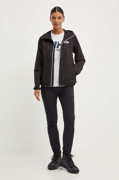 Helly Hansen kurtka przeciwdeszczowa Belfast II damska kolor czarny 53433-990 - zdjęcie produktu nr 1