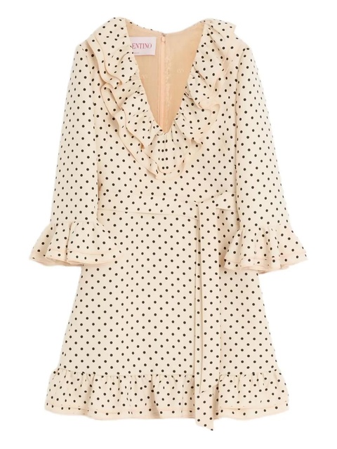 Valentino Garavani Plusdepois-print mini dress - Neutrals - zdjęcie produktu nr 1