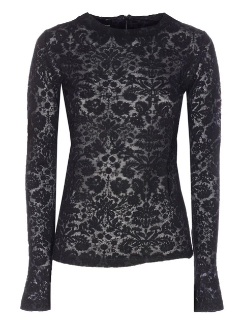 PINKO Marinara long-sleeve top - Black - zdjęcie produktu nr 1