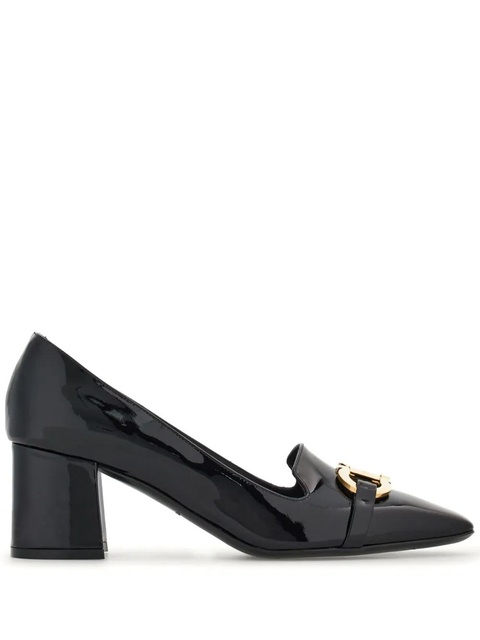 Ferragamo 60mm Gancini-buckle leather pumps - Black - zdjęcie produktu nr 1