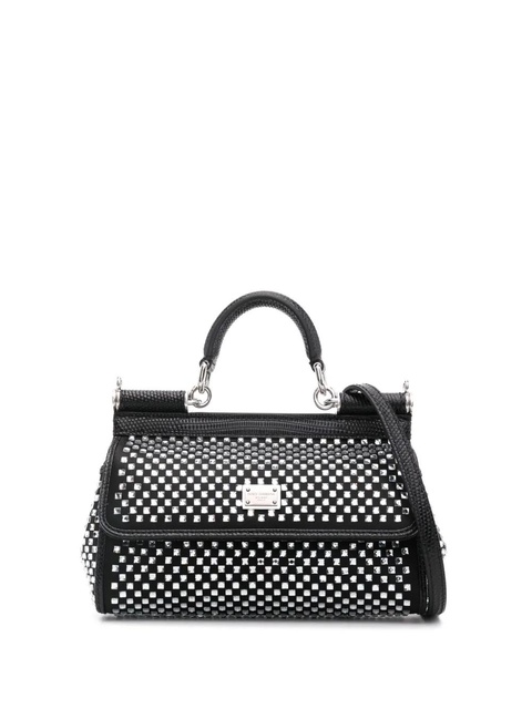 Dolce & Gabbana small Sicily tote bag - Black - zdjęcie produktu nr 1