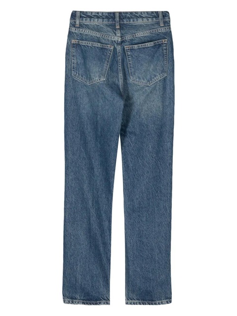 Reformation Cynthia high-rise straight-leg jeans - Blue - zdjęcie produktu nr 1