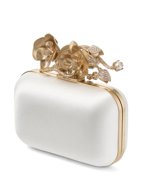 Jimmy Choo Cloud clutch bag - White - zdjęcie produktu nr 1