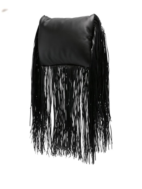 Sportmax fringed tote bag - NERO - zdjęcie produktu nr 2