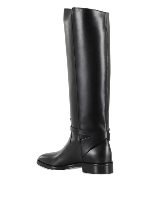 Jimmy Choo Lawton leather boots - Black - zdjęcie produktu nr 1