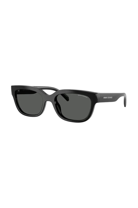 Armani Exchange okulary przeciwsłoneczne damskie kolor czarny 0AX4155SU - zdjęcie produktu nr 1