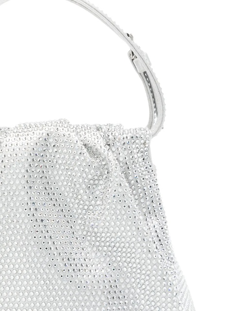 Amina Muaddi Vittoria mini bag - Silver - zdjęcie produktu nr 2