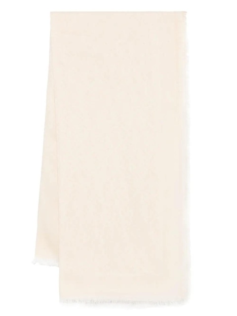 FENDI cotton scarf - Neutrals - zdjęcie produktu nr 1