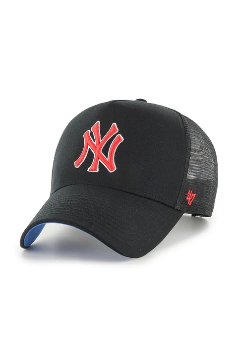 47 brand czapka z daszkiem MLB New York Yankees kolor czarny B-BLPOM17GWP-BKA - zdjęcie produktu nr 1