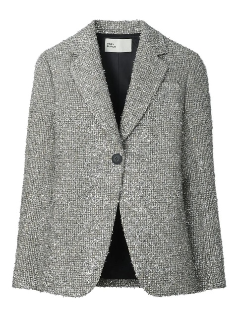 Tory Burch tweed blazer - Grey - zdjęcie produktu nr 1