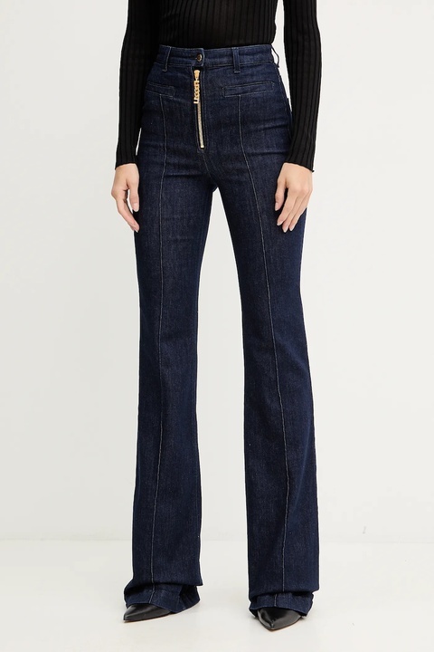 Elisabetta Franchi jeansy damskie high waist PJ05D56E2 - zdjęcie produktu nr 1