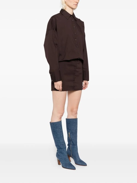 STAUD Cynthia dress - Brown - zdjęcie produktu nr 2