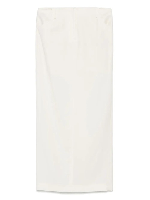 Aya Muse twill maxi skirt - White - zdjęcie produktu nr 1