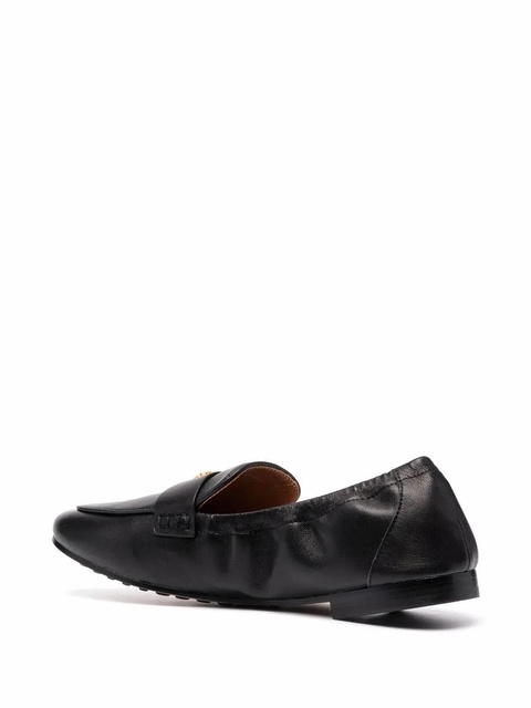 Tory Burch Ballet leather loafers - Black - zdjęcie produktu nr 2