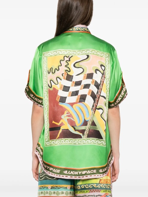 ALEMAIS Lucky Pace shirt - Green - zdjęcie produktu nr 2