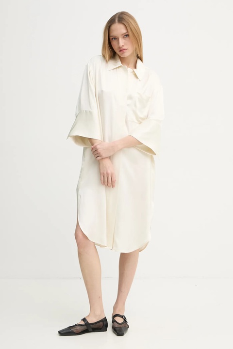 Day Birger et Mikkelsen sukienka Noe kolor beżowy mini oversize DAY65243794 - zdjęcie produktu nr 2