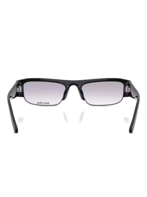 Miu Miu Eyewear B07S rectangle-frame sunglasses - Black - zdjęcie produktu nr 1