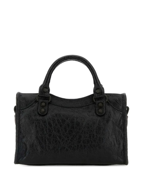 Balenciaga mini Le City leather handbag - Black - zdjęcie produktu nr 2