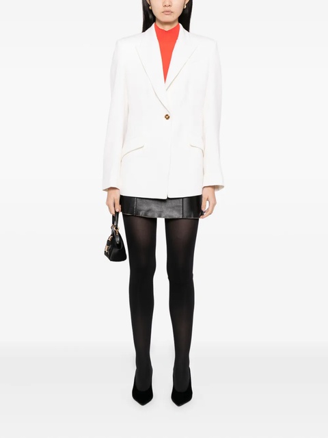 Versace single-breasted blazer - Neutrals - zdjęcie produktu nr 2