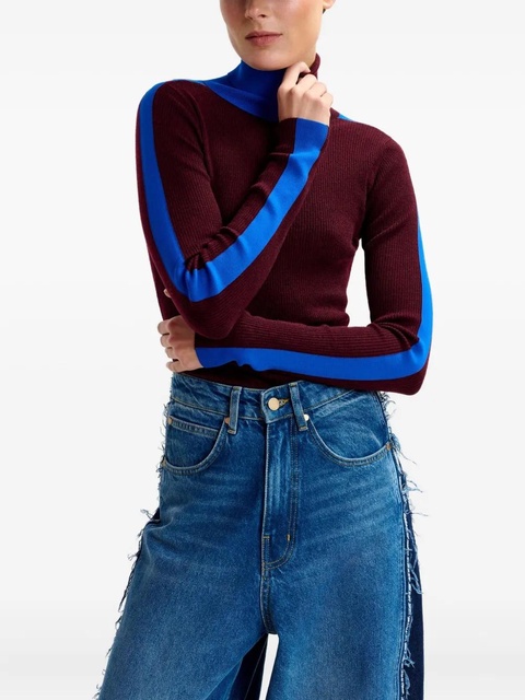 Essentiel Antwerp Iffort turtleneck sweater - Red - zdjęcie produktu nr 2